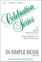 In Simple Signs SATB choral sheet music cover